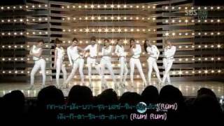 THSub Karaoke amp CodeCheer SNSD  Run Devil Run [upl. by Lrig895]