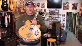 Rickenbacker 360 12 String Mapleglo Electric Guitar [upl. by Eiro554]