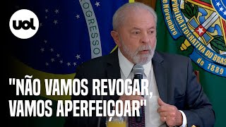 Lula diz que novo ensino médio não foi revogado e que será aperfeiçoado [upl. by Wilow]