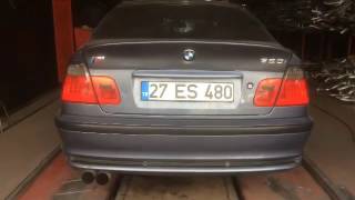 BMW E46 320 KUMANDALI VAREX EGZOZ [upl. by Lizette]