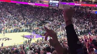 Domantas Sabonis for the win sacramentokings basketball [upl. by Shannan]