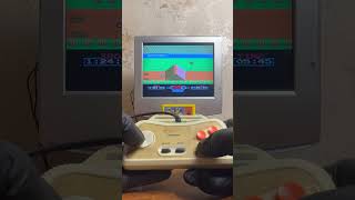 Cartridge 160 in 1 test for dendy famiclone Game Exite Bike [upl. by Arul9]