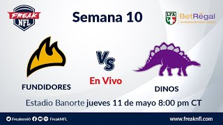 Fundidores vs Dinos  Transmisión partido LFA [upl. by Olly]