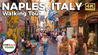 Naples Italy 🇮🇹 ASMR  Binaural City Sound Walking Tour 🚶‍♂️ Prowalk Tours [upl. by Merce479]