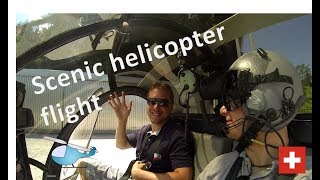 Schweizer 300 flight cockpit view [upl. by Cristi]