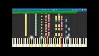 Beethoven Pastoral Symphony No6 4th amp 5th Synthesia [upl. by Eizeerb]