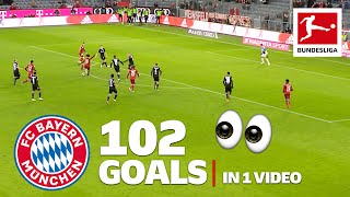 New Record 2021 ⚽ ALL 102 GOALS ⚽ FC Bayern München  So Far [upl. by Buehrer]