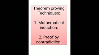 Theorem proving techniques [upl. by Isiah]