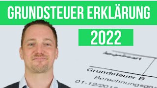 Grundsteuerreform einfach erklärt Grundsteuererklärung Elster 2022 [upl. by Yedarb]