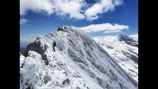 Arêtes du Gerbier Traversée hivernale  Vercors [upl. by Eltsirc]