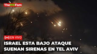 Israel Bajo Fuego Suenan Las Sirenas en Tel Aviv por Nuevo Ataque  TheMXFam [upl. by Pero]