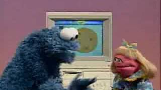 Sesame Street  Cookie and Prairie use a computer [upl. by Oona]