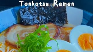 How to make Tonkotsu Ramen Recipe shorts [upl. by Assilen]