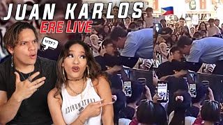 I LOVE this FAN Moment with Juan Karlos Waleska amp Efra React to Juan Karlos  Ere LIVE in MALL [upl. by Ramsay]