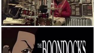 Rese drum cover the boondocks theme song [upl. by Aksoyn]