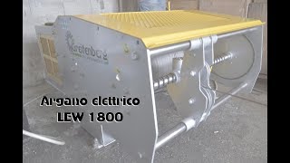 Argano elettrico per rifugi alpini Greifenberg LEW 1800 [upl. by Ehsiom]