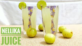 Refreshing Nellika Juice  Summer Drink recipe malayalam  നെല്ലിക്കാ ജ്യൂസ് [upl. by Genesia345]