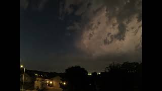 TimeLapse  Severe Thunderstorm  Billowing Clouds [upl. by Ynelram247]