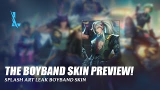 The Boy Band Skin Preview  Wild Rift [upl. by Eiramlehcar]