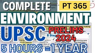 VisionIAS PT365 ENVIRONMENT 2024 COMPLETE I ENVIRONMENT 1 YEAR COMPLETE CURRENT upsc ias pt365 [upl. by Yrffej]