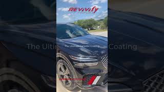 2024 Genesis GV70 Revivify Ceramic Coating Austin Texas Dripping Auto Pros [upl. by Hennie67]