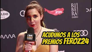 ACUDIMOS A LOS PREMIOS FEROZ 2024 [upl. by Rebeka]