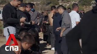 Chinese migrants are entering US illegally  CNA followed part of their journey [upl. by Polish681]