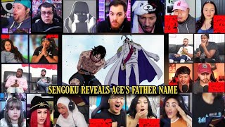 Ace is Gol D Rogers Son Reaction Mashup  Sengoku Reveals Aces Father Name  One Piece Episode 459 [upl. by Bern787]