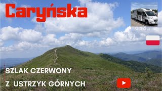 Połonina CARYŃSKA – szlak czerwony z Ustrzyk Górnych – Bieszczady  Polska [upl. by Courtund55]