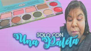 MAQUILLAJE BASICO CON UNA SOLA PALETA AIMEP3  BJSHOP1 [upl. by Rycca]