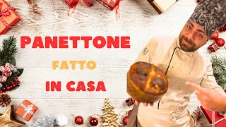 PANETTONE FATTO IN CASA  ricetta alla portata di tutti [upl. by Cirilo]