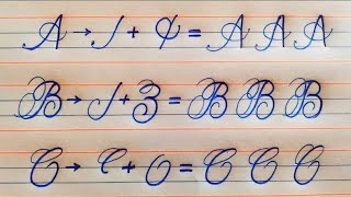 Master Cursive Capital Letters in 10 Minutes [upl. by Rodmun]