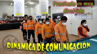 Dinámica en equipos de comunicación dibujo descompuesto [upl. by Isac]