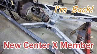 Making a Custom Center Crossmember  Boattail Speedster Pt16 [upl. by Mandler]