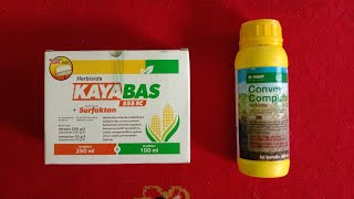 HERBISIDA AMAN UNTUK JAGUNG CONVEY COMPLETE DAN KAYABAS [upl. by Syah]