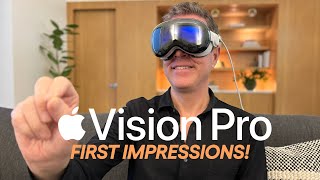 Apple Vision Pro Geoffs HandsOn Impressions [upl. by Fionnula242]