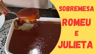 SOBREMESA ROMEU E JULIETA DELICIOSA 😋 FÁCIL DE FAZER [upl. by Ydac]