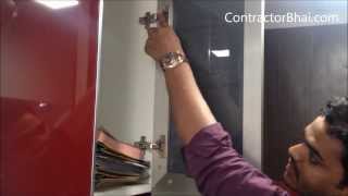 Aluminum Profile Shutters  Kitchen  by ContractorBhaicom [upl. by Sinnaoi]