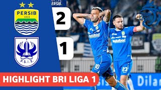 Highlight Persib Bandung Vs PSIS Semarang 21  BRI Liga 1 🔴 KEMBALI RAIH 3 POIN persib [upl. by Blaine]