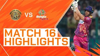 2023 Abu Dhabi T10 Match 16 Highlights Northern Warriors vs Bangla Tigers  Season 7 [upl. by Tohcnarf]