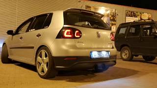 😍 VW Golf 5 20 TDI Straight Pipe amp Downpipe sound 😍 [upl. by Dodd]