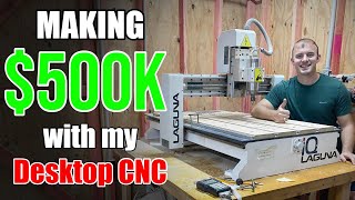 How My Desktop CNC Made Over 500000 in 2 Years [upl. by Allebram]