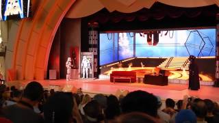 Star Wars Weekends 2015 Stars Of The Saga Troopers Patrol Carbonite Freeze Fail [upl. by Judus]