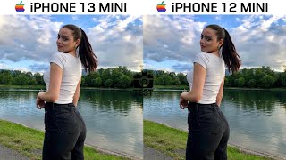 iPhone 13 Mini vs iPhone 12 Mini Camera Test [upl. by Dian]