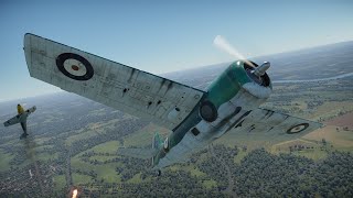 Royal Wildcat War Thunder Martlet Mk IV Air RB [upl. by Heyde]