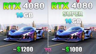 RTX 4080 SUPER vs RTX 4080  Test in 11 Games [upl. by Gemoets]