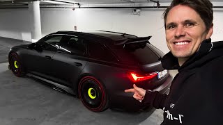 F1 WHEELS ON MY 800hp RS6  VLOG 1051 [upl. by Shaff286]