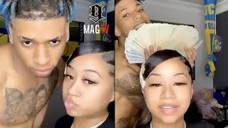 NLE Choppa Locked Down Wit NBA Youngboys Ex Yung Blasian 😍 [upl. by Neom996]