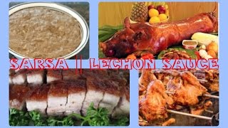 Lechon Sauce  SARSA Filipino Liver Sauce for Roasted Chicken enjoylifelovefood [upl. by Lorrac]