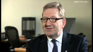 NEWSNIGHT Paxman interviews Unites Len McCluskey [upl. by Hills54]